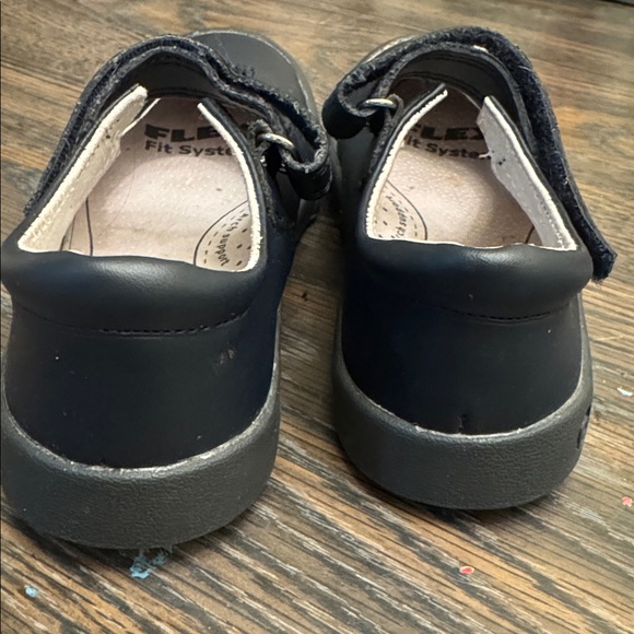 Pediped Barbara Navy Dress Shoes for girls - Picture 6 of 13